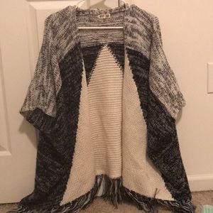 Woven Heart Cardigan
